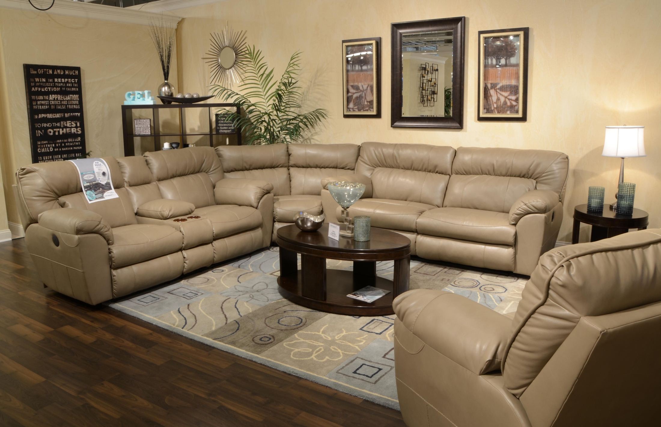 Furnitureetc Furniture More Nolan Putty Reclining Living Room