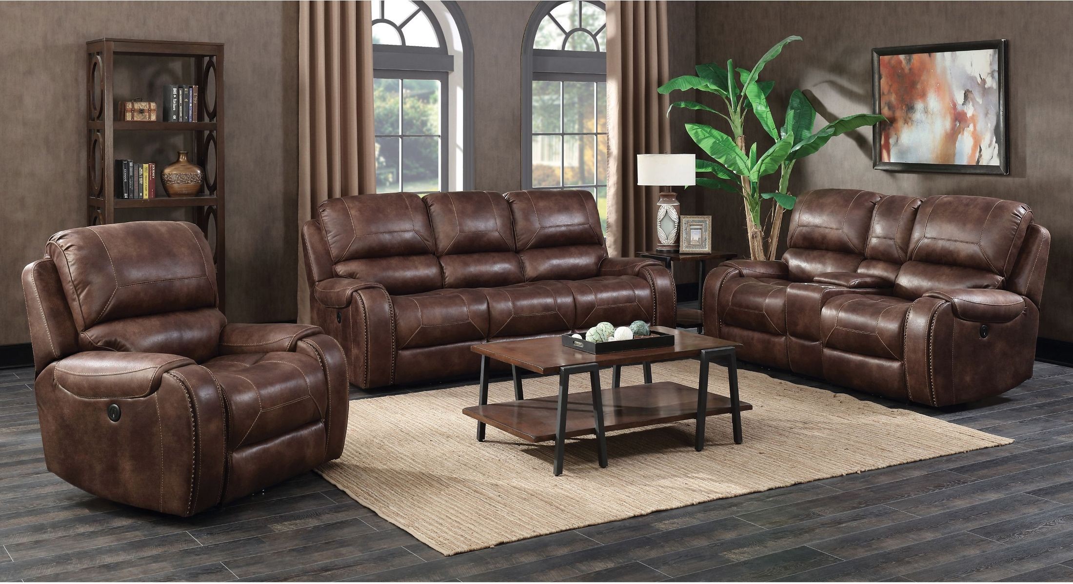 FurnitureETC Furniture More Jennings Waylon Mocha 