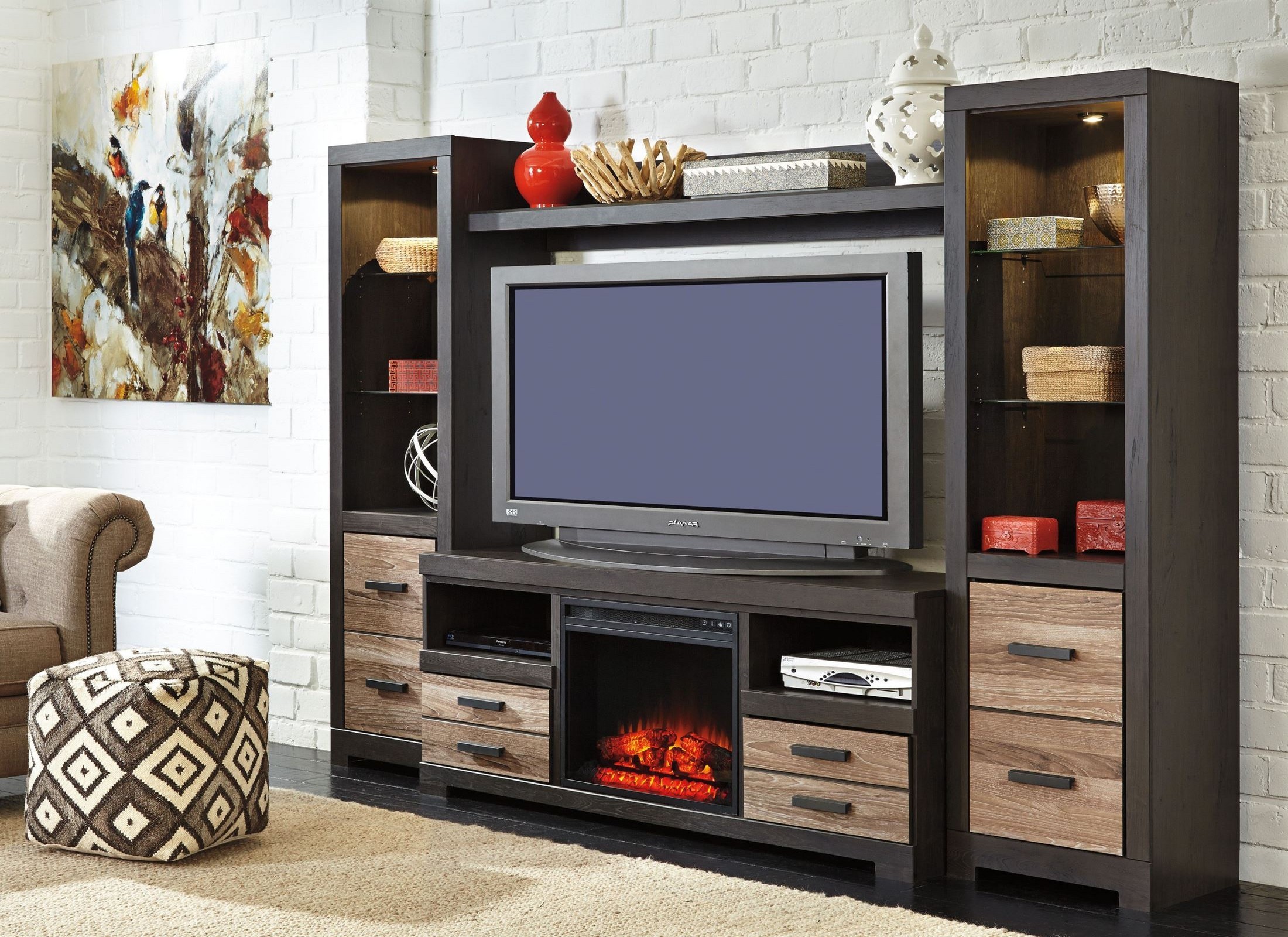 FurnitureETC | Furniture & More Harlinton Entertainment Wall Unit ... FurnitureETC | Furniture & More Harlinton Entertainment Wall Unit ...