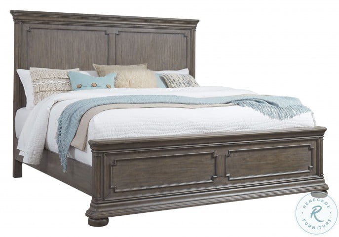 Lasalle Brown Queen Panel Bed From Samuel Lawrence Coleman Furniture